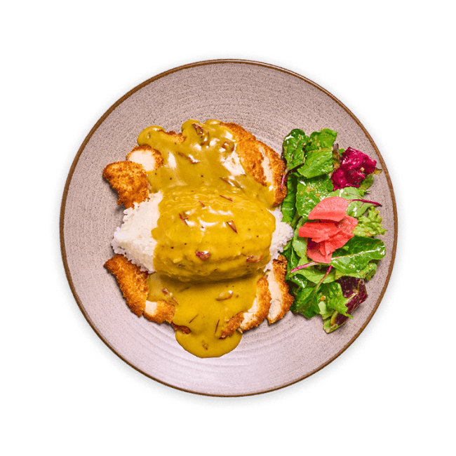 cranberry chicken katsu curry