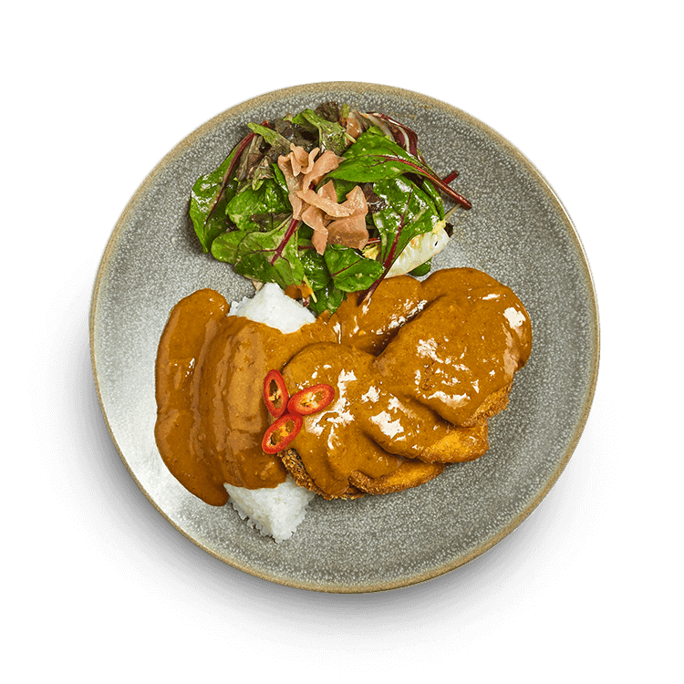 hot yasai katsu curry