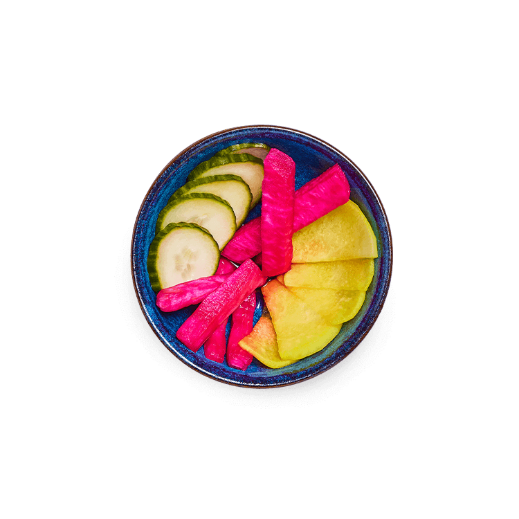 rainbow pickles