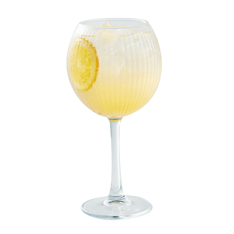 yuzu + lychee tonic